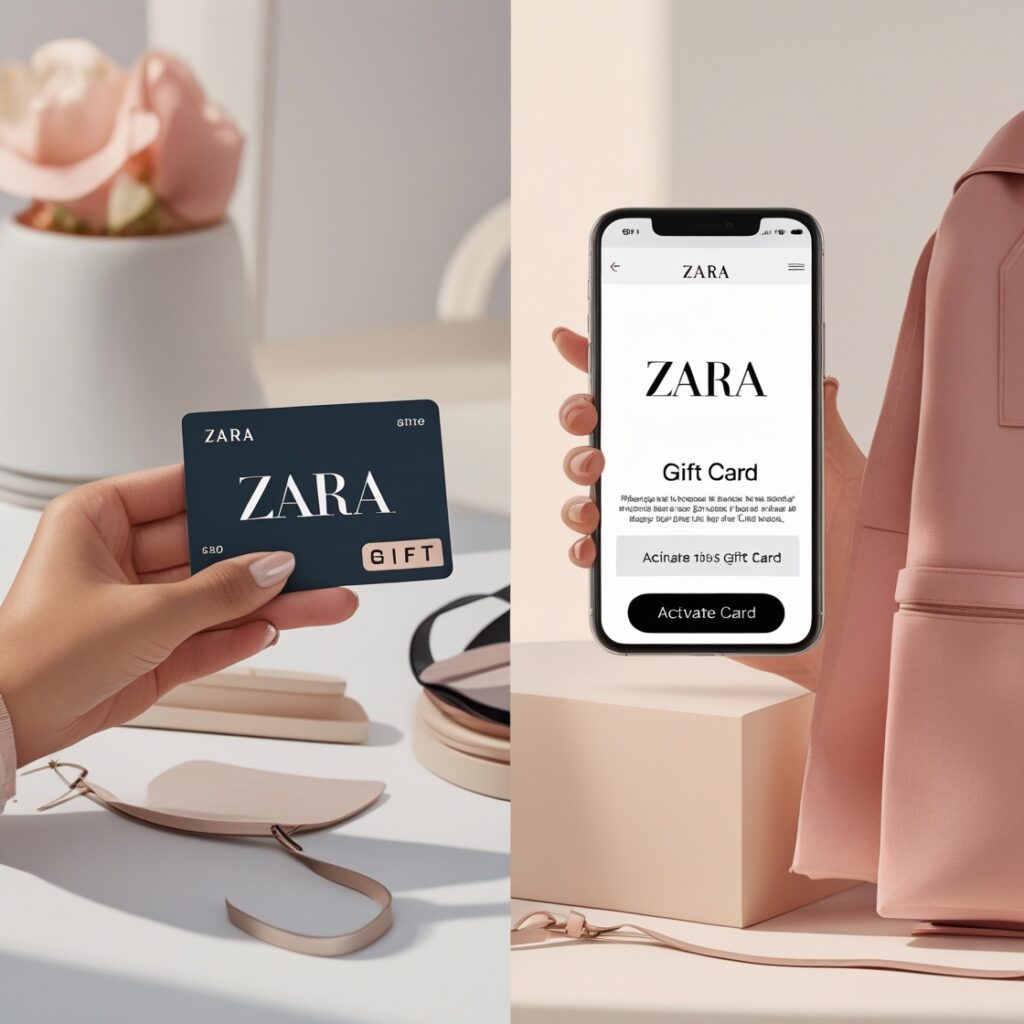Activate Zara gift card