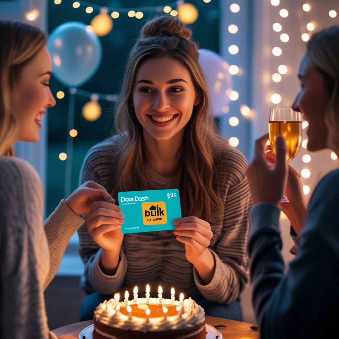 HR packing DoorDash gift cards for employee event